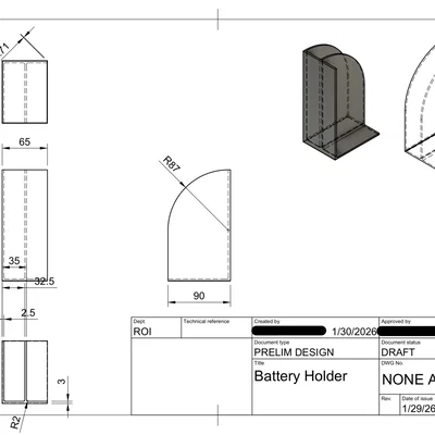 Giá đỡ 2 pin INIU 27000mAh (INIU Dual Battery Holder 27000mAh)
