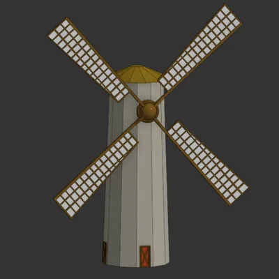 MOLINO DE VIENTO (Cối xay gió) – cánh quạt chuyển động
