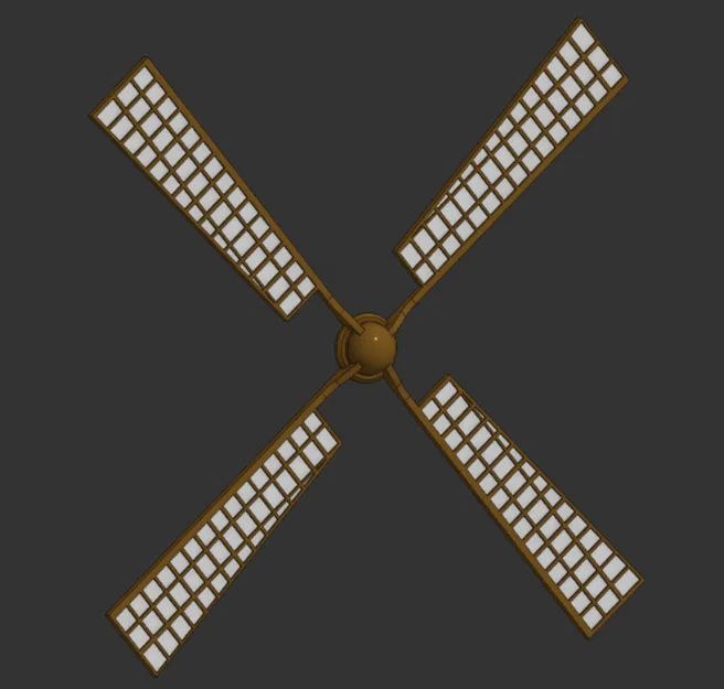 MOLINO DE VIENTO (Cối xay gió) – cánh quạt chuyển động - Image 6