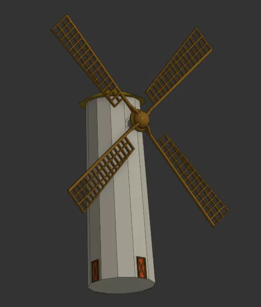 MOLINO DE VIENTO (Cối xay gió) – cánh quạt chuyển động - Image 8