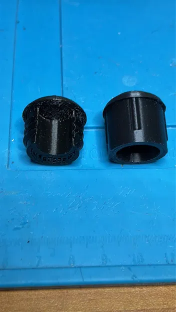 Bouchon và chân ghế vải (toile) cho ống kim loại - Image 1