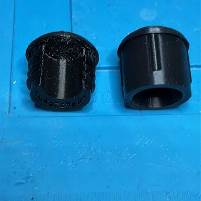 Bouchon và chân ghế vải (toile) cho ống kim loại