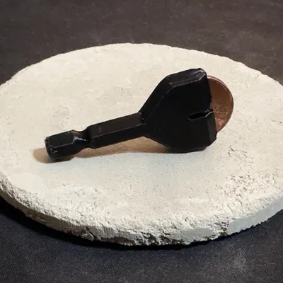 Đầu vít lục giác 1/4" dạng coin (giữ đồng penny)