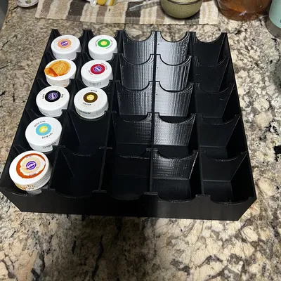 Khay Lưu Trữ Màu Gel Sâu 25 Ô