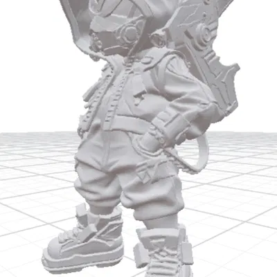 Cyberpunk Hoodlums – Nhân vật phong cách cyberpunk tương lai