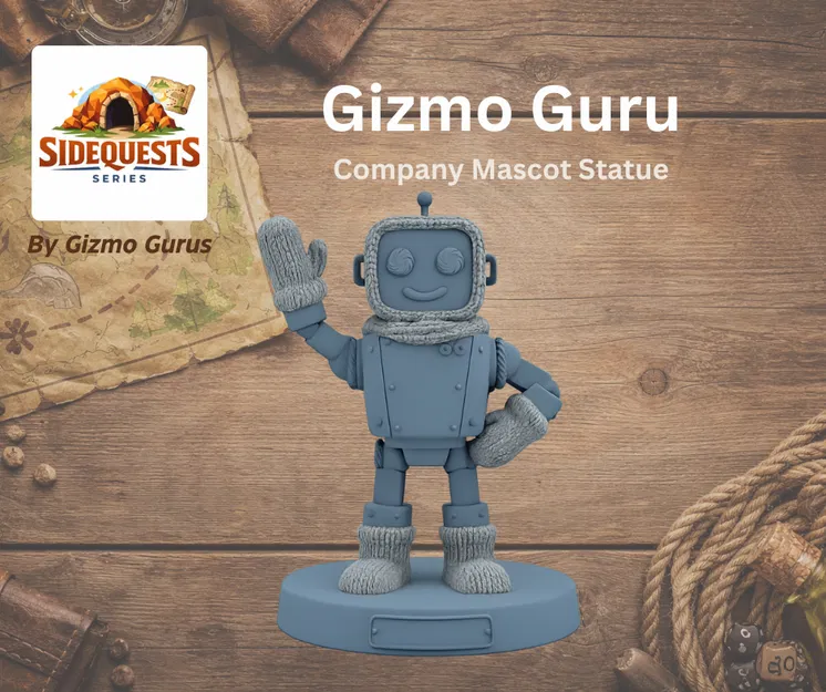 Gizmo Guru – Tượng Linh Vật Công Ty Gizmo Gurus - Image 1