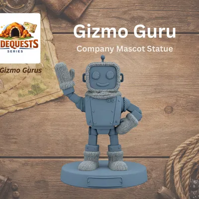 Gizmo Guru – Tượng Linh Vật Công Ty Gizmo Gurus