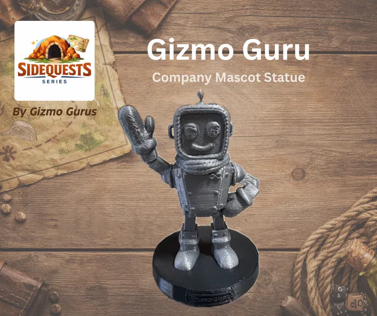 Gizmo Guru – Tượng Linh Vật Công Ty Gizmo Gurus - Image 2