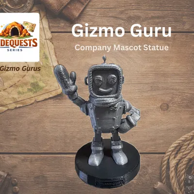 Gizmo Guru – Tượng Linh Vật Công Ty Gizmo Gurus