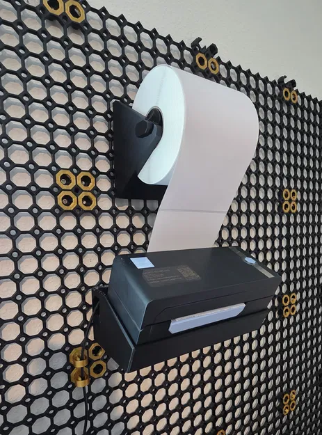 Giá treo máy in tem JADENS Bluetooth & holder cuộn MUNBYN – hợp MultiBoard - Image 1