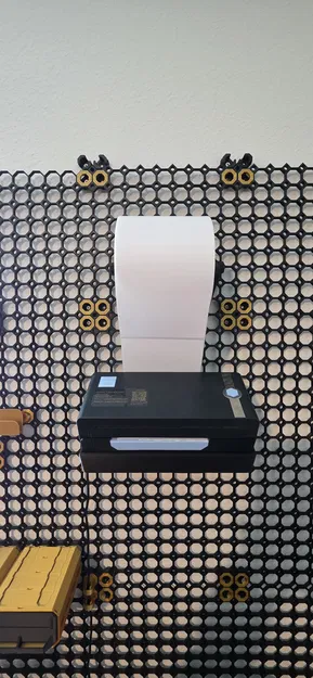 Giá treo máy in tem JADENS Bluetooth & holder cuộn MUNBYN – hợp MultiBoard - Image 2