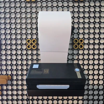 Giá treo máy in tem JADENS Bluetooth & holder cuộn MUNBYN – hợp MultiBoard