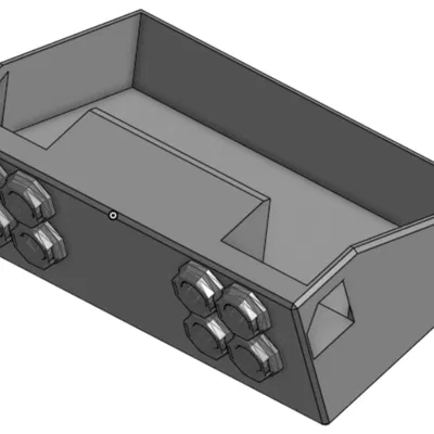 Giá treo máy in tem JADENS Bluetooth & holder cuộn MUNBYN – hợp MultiBoard