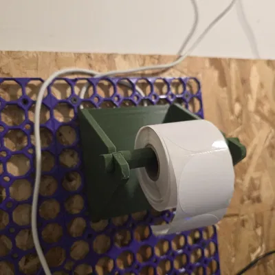 MUNBYN Label Spool Holder – Insert nhỏ hơn