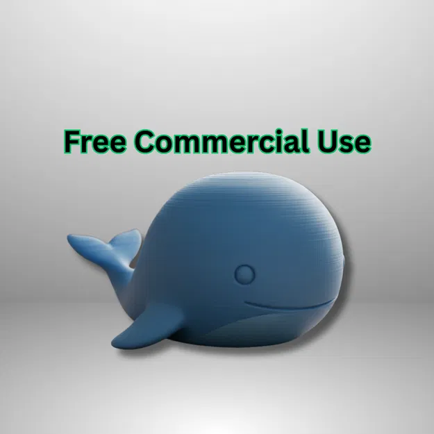 Mô hình Cute Baby Whale Desk Figure – Cá voi con để bàn dễ thương - Image 1