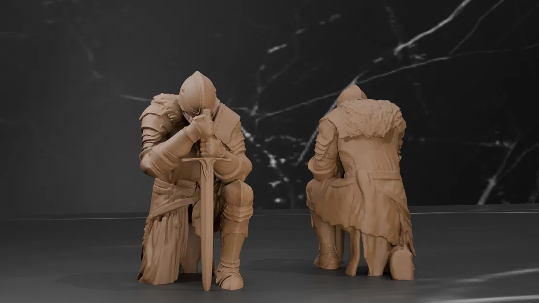 Hiệp Sĩ Quỳ Gối (Kneeling Knight) - Image 1