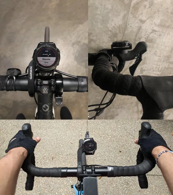 Adapter gắn mount xe đạp cho đồng hồ Garmin (Bike Mount Adapter) - Image 1
