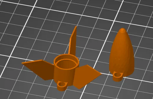 Mini Model Rocket (Tên lửa mô hình mini) - Image 2