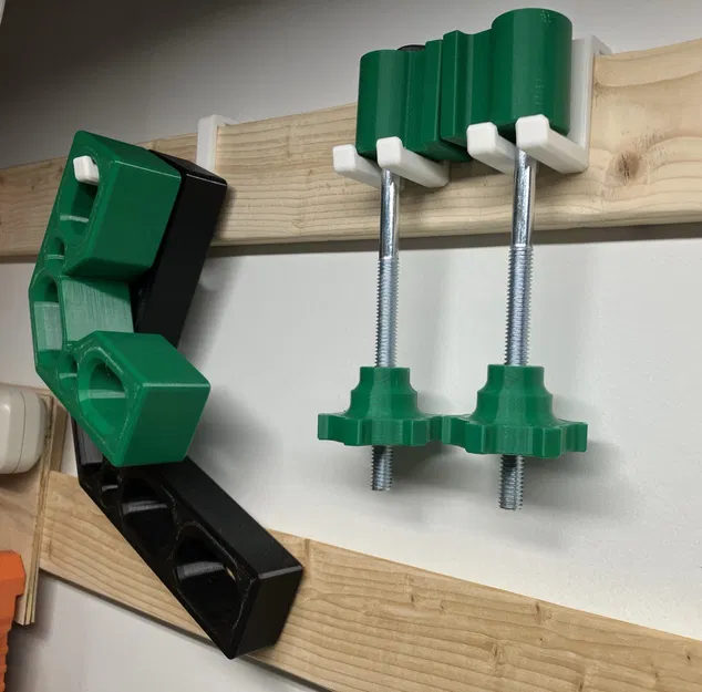 Móc French cleat nối được (French cleat linkable hooks) - Image 2