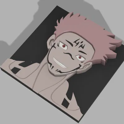 Poster treo tường Sukuna