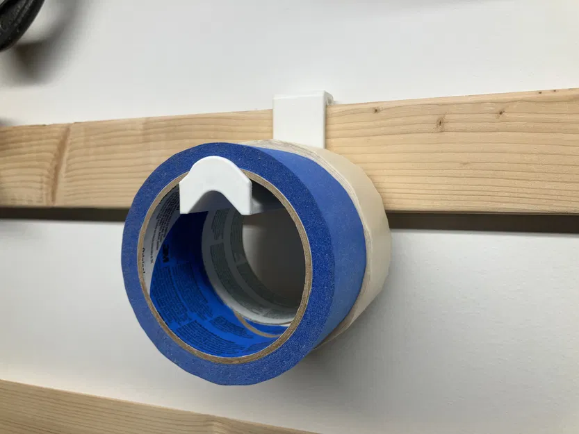 Giá treo French cleat cho băng keo & thước vuông (Tape/Square Holder) - Image 1