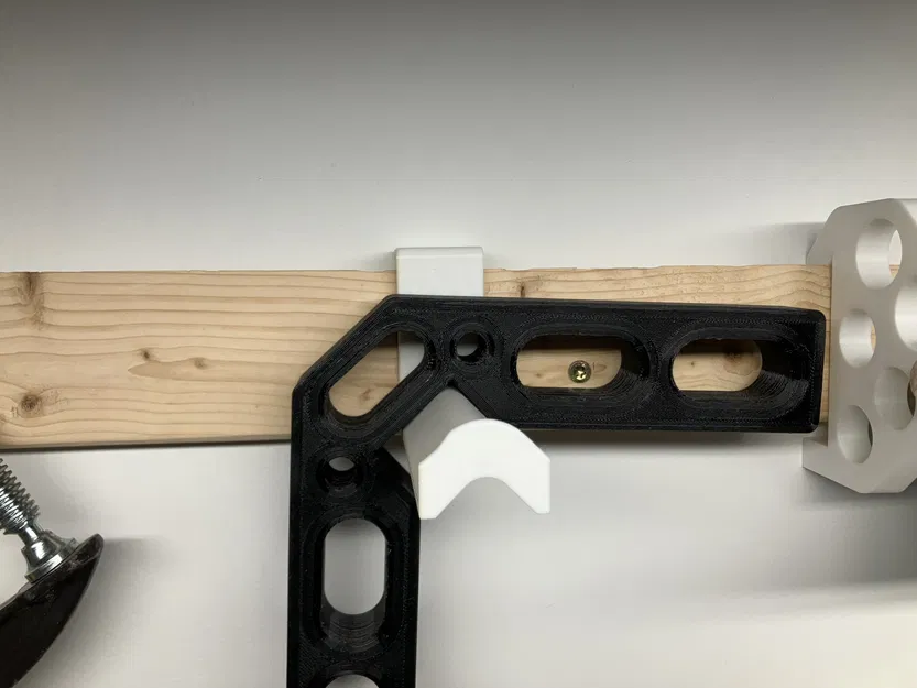 Giá treo French cleat cho băng keo & thước vuông (Tape/Square Holder) - Image 3