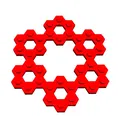 Bộ STEM Brix 43 mảnh (hexabricks) - Thumbnail 1