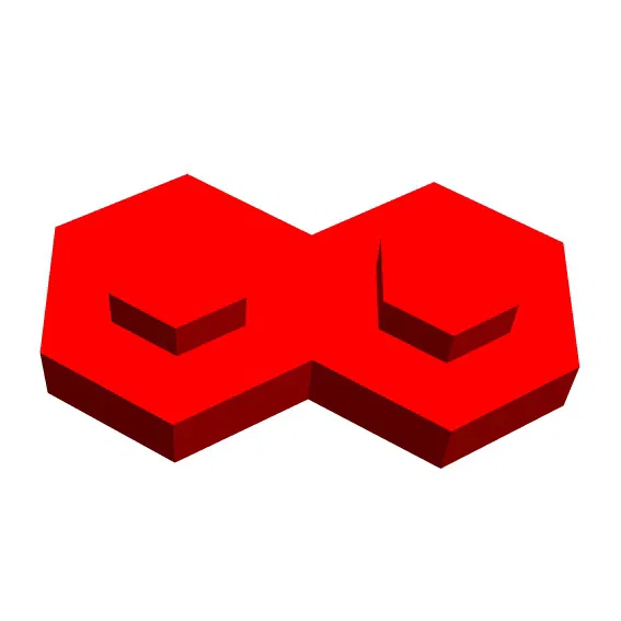 Bộ STEM Brix 43 mảnh (hexabricks) - Image 3