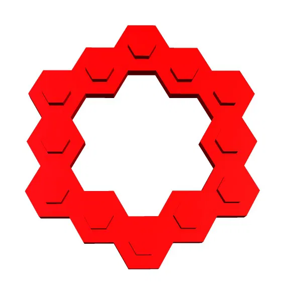 Bộ STEM Brix 43 mảnh (hexabricks) - Image 29