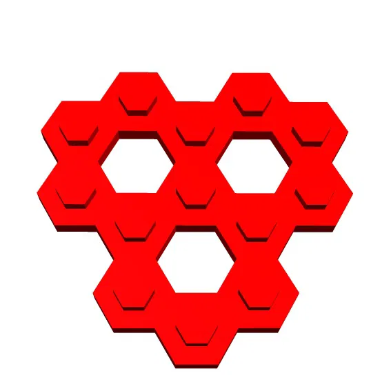 Bộ STEM Brix 43 mảnh (hexabricks) - Image 33