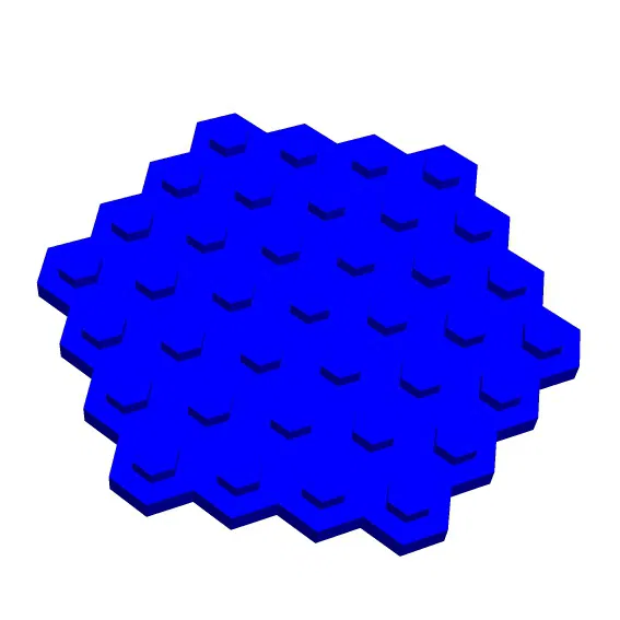 Bộ STEM Brix 43 mảnh (hexabricks) - Image 40