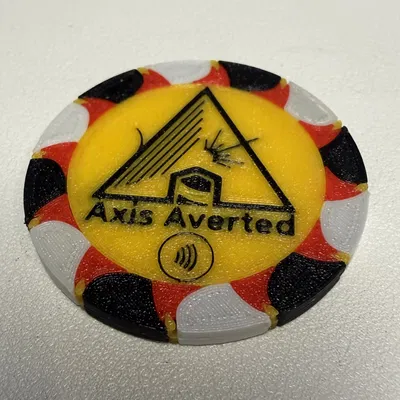 Maker Chip Blank Sun 12 Point