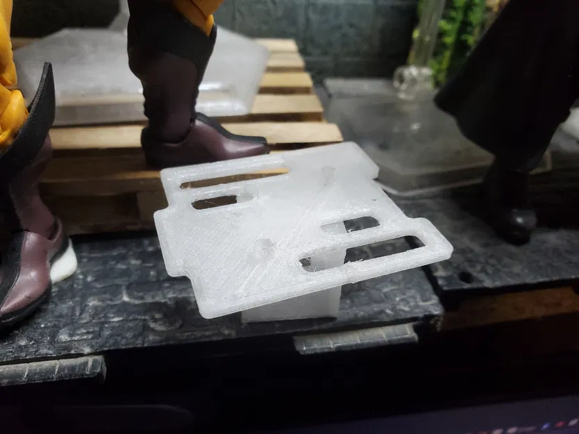 Đế Stand Action Figure 2 Chốt – Model SAVFX A02 - Image 1