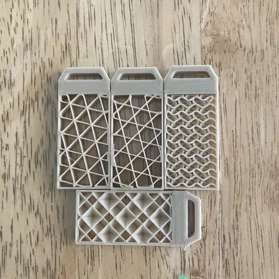 Mẫu thử Màu sắc và Infill (Colour and Infill Swatches)