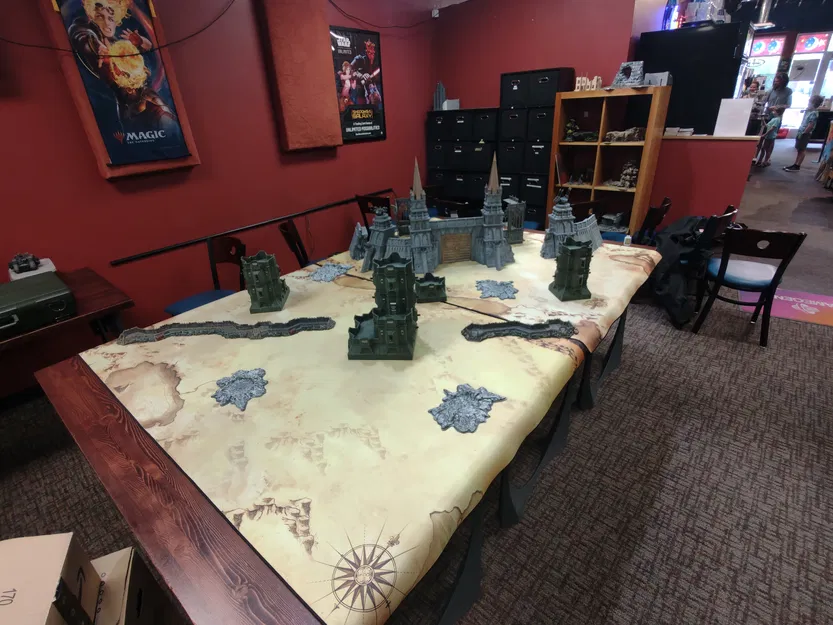 Vase Mode Terrain Planetstrike Bastion (Warhammer 40k) - In Vase Mode - Image 2