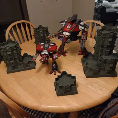 Vase Mode Terrain Planetstrike Bastion (Warhammer 40k) - In Vase Mode