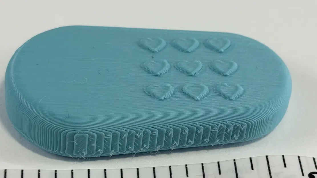 R7 Heart Worry Stone | Bản Ergonomic “Edge-Print” - Image 1