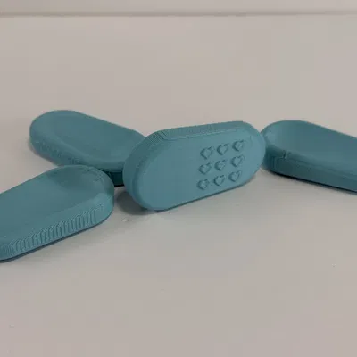 R7 Heart Worry Stone | Bản Ergonomic “Edge-Print”