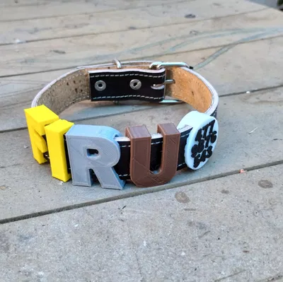 Chữ cái cho vòng cổ chó (Letters for Dog Collar)