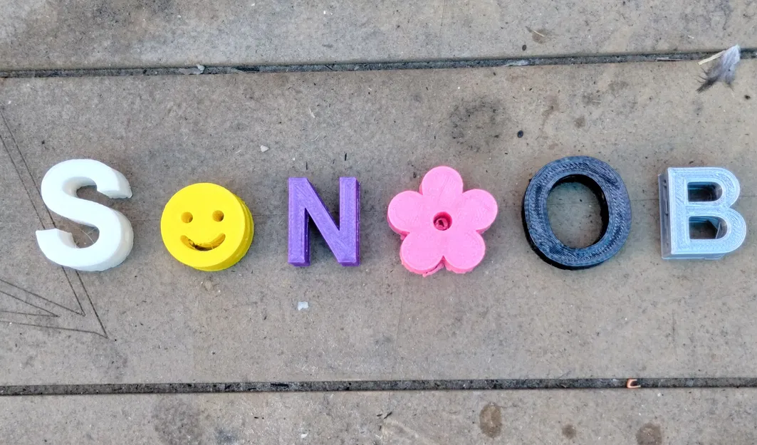 Chữ cái cho vòng cổ chó (Letters for Dog Collar) - Image 5