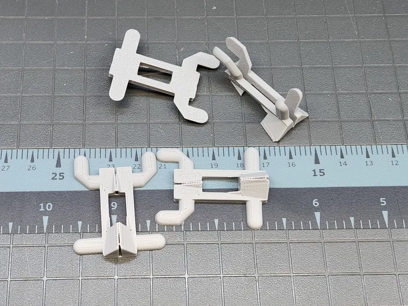 Ngàm Sy's Peglock cho pegboard dày 1/8", khoảng cách tâm 1" - Image 2