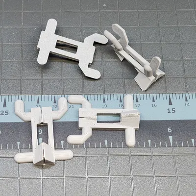 Ngàm Sy's Peglock cho pegboard dày 1/8", khoảng cách tâm 1"