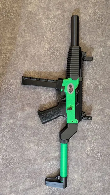 Handguard ngắn cổ điển & adapter báng pin cho MOSQUITO MK1 - Image 1