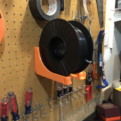 Giá treo cuộn filament cho Peg Board (Peg Board Filament Spool Holder)