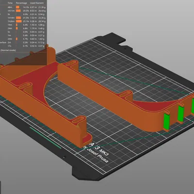 Giá treo cuộn filament cho Peg Board (Peg Board Filament Spool Holder)