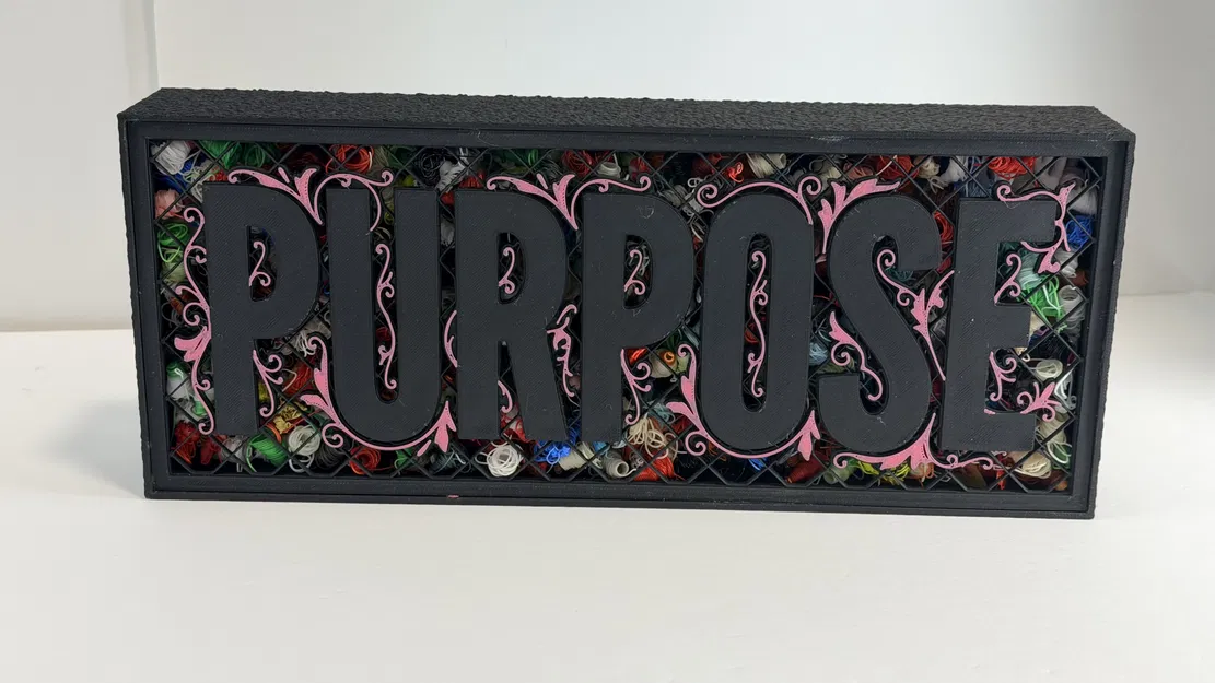 The R7 Purpose Shadowbox | Biến filament thừa thành tác phẩm | R7Makers - Image 1