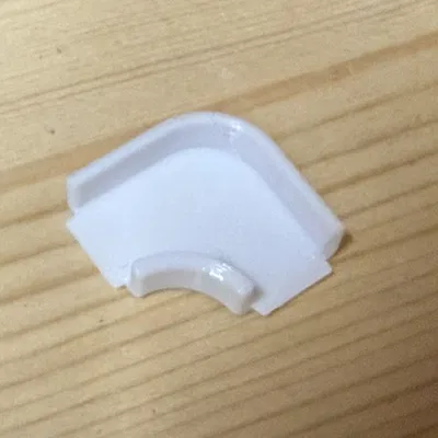 Miếng góc máng đi dây (Cable duct) 13x7mm