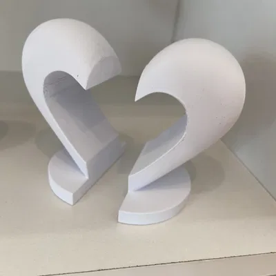 Heart Together – Cặp nửa trái tim gắn magnet