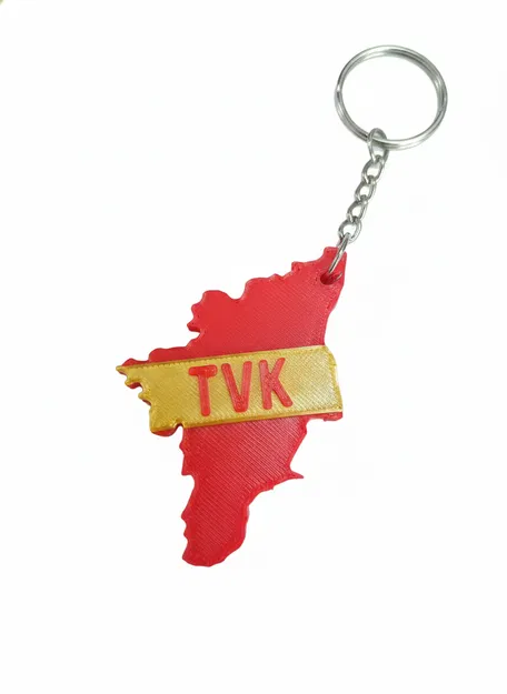 Móc khóa TVK FLAG IN TN MAP - Image 1