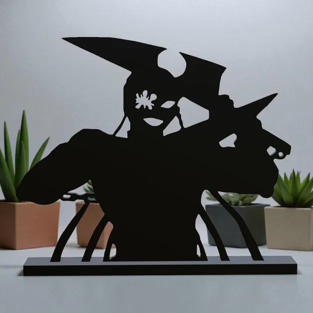 Tengen Uzui 3D print Silhouette 77 - Image 1